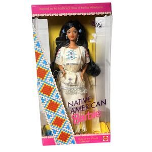 Native American Barbie Dolls of The World 1992 Mattel # 1753 NEW